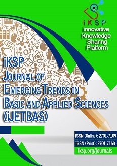iKSP Journal of Emerging Trends in Basic and Applied Sciences (IJETBAS)